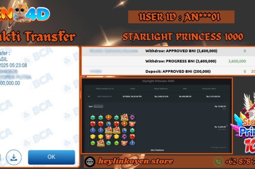 OYEN4D-BUKTI-JP-PEMAIN-STARLIGHT-PRINCESS-1000-PRAGMATIC-PLAY