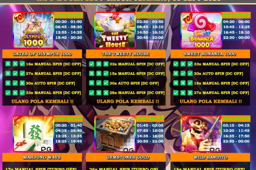 Info Slot Gacor Mudah Menang 18 September 2025 INFO-&-POLA-SLOT-GACOR-OYEN4D-TERBARU-18-SEPT-2025