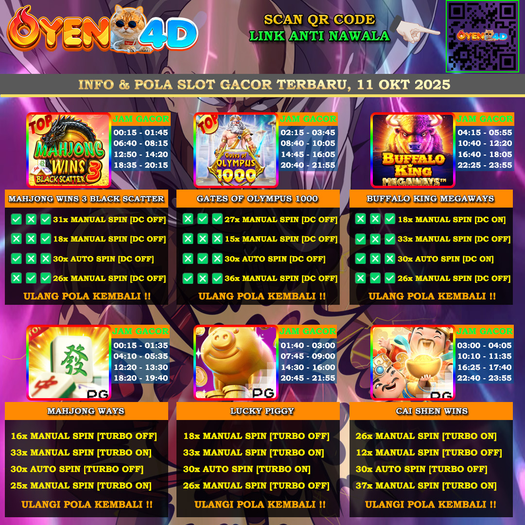 INFO-&-POLA-SLOT-GACOR-OYEN4D-TERBARU-11-OKT-2025