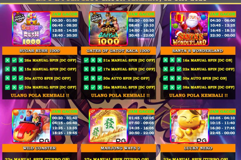 Info Slot Gacor Mudah Menang OYEN4D 12 Oktober 2025 INFO-&-POLA-SLOT-GACOR-OYEN4D-TERBARU-12-OKT-2025