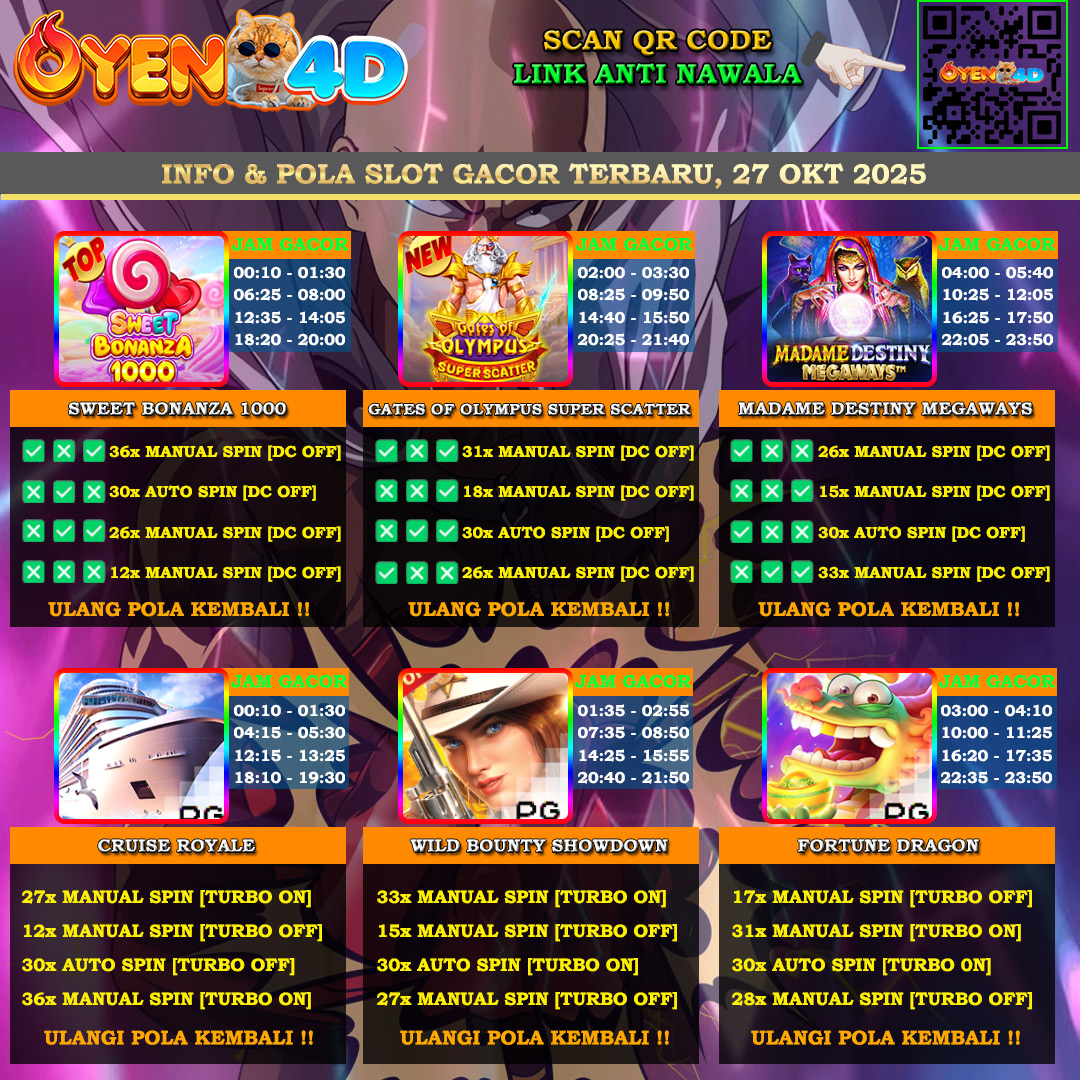 INFO-&-POLA-SLOT-GACOR-OYEN4D-TERBARU-27-OKT-2025